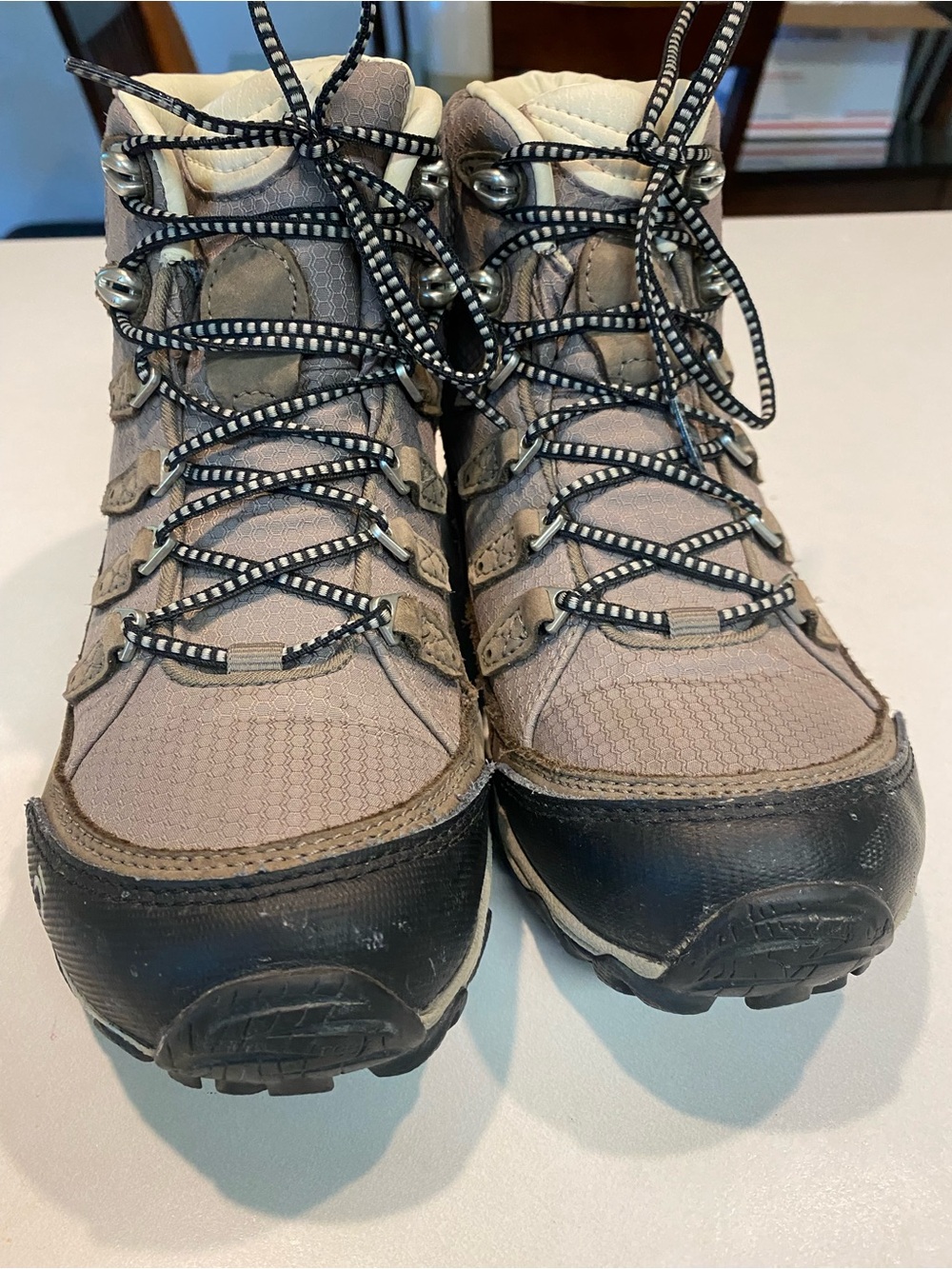 OBOZ JUNIPER MID B-DRY OUTDOORS WATERPROOF HIKING BOOT NEUTRAL BROWNS SZ 7.5 - Picture 5 of 15